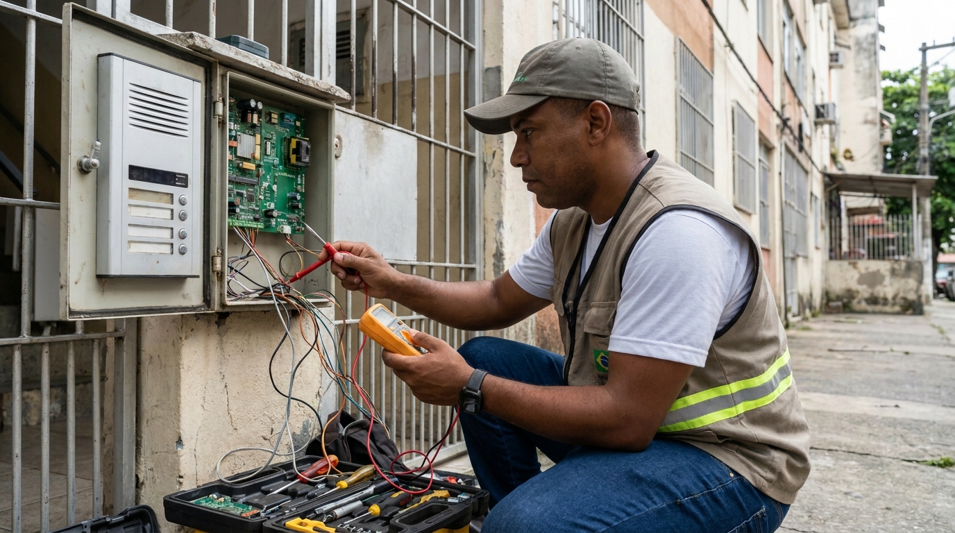 Reparo de Placa e Campainha em Florianópolis‑SC